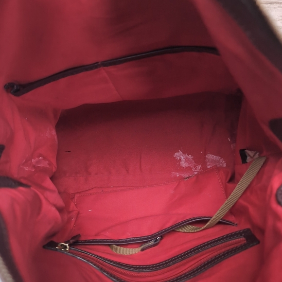 Dooney And Bourke Florentine Deep Purple Large Shoulder Bag - Picture 10 of 11